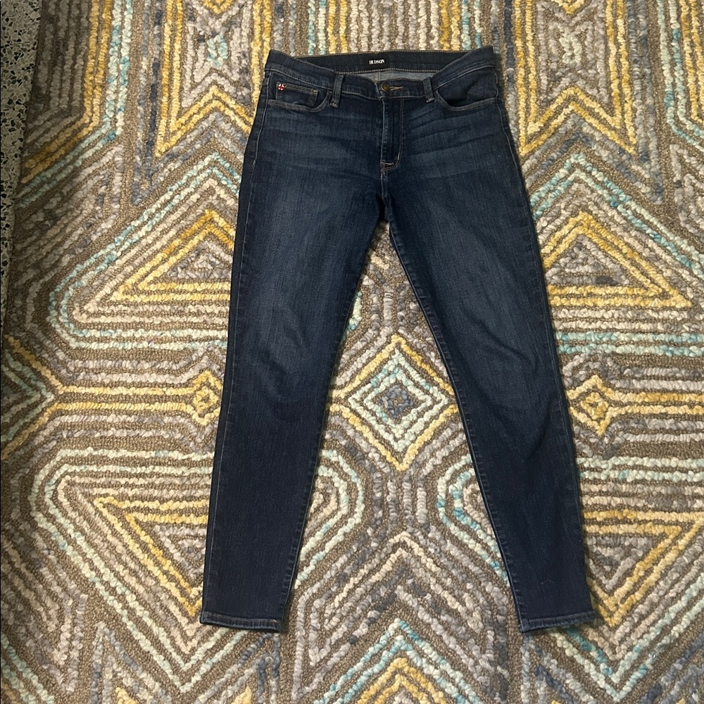 Hudson Natalie Midrise Super Skinny Ankle Jeans